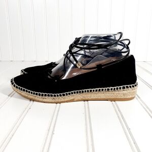 Romena Handmade Suede Lace-Up Espadrilles E761